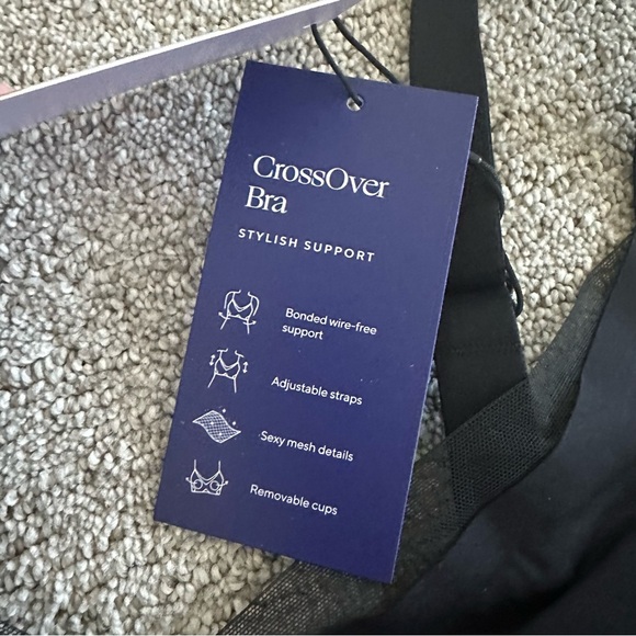 NWT HoneyLove Liftwear CrossOver Bra Size 3X - Picture 2 of 7